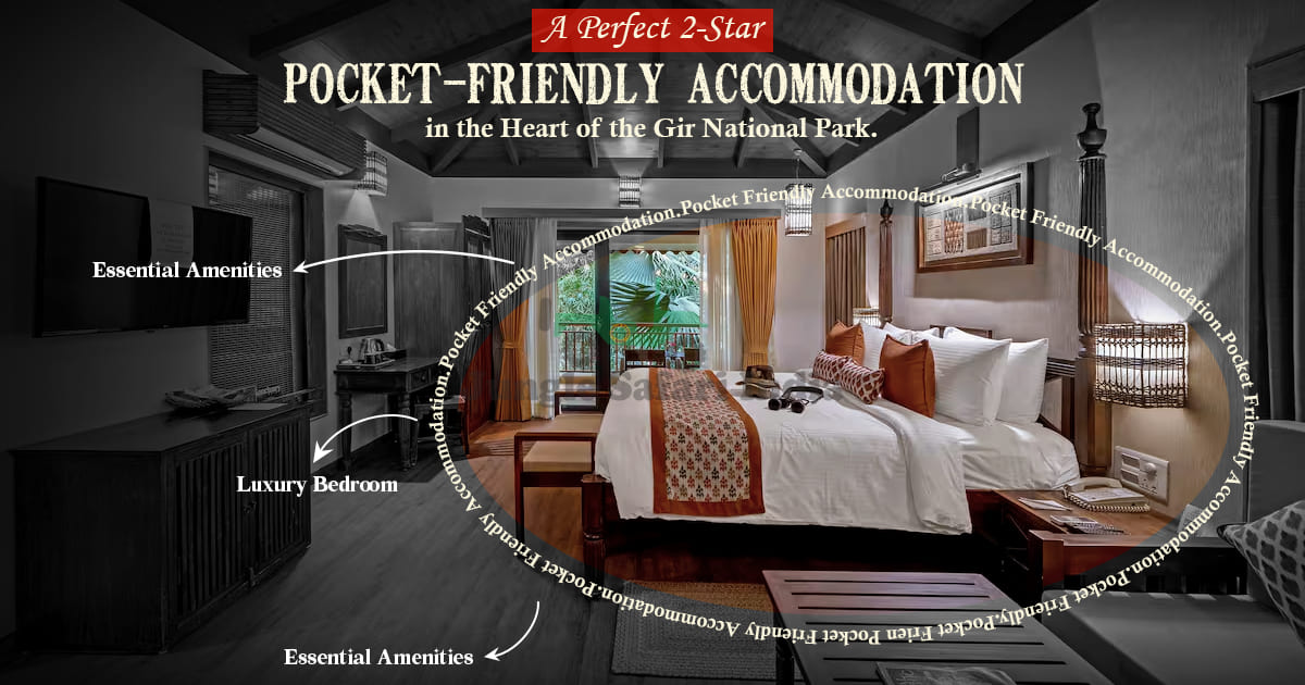 A Perfect 2-Star Pocket-Friendly Accommodation in the Heart of the Gir National Park